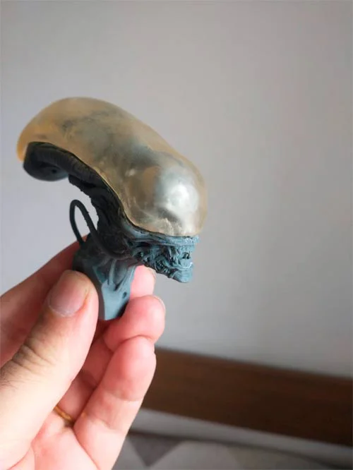 Xenomorfo impresso cabecaclose | Arte | alien, aliens, Arte, boneco, escltura, giger, impressão 3d, xenomorfo
