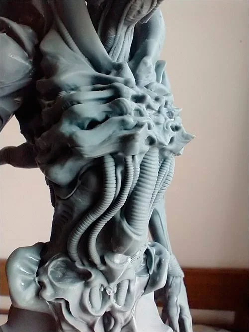 Xenomorfo impresso | Arte | alien, aliens, Arte, boneco, escltura, giger, impressão 3d, xenomorfo