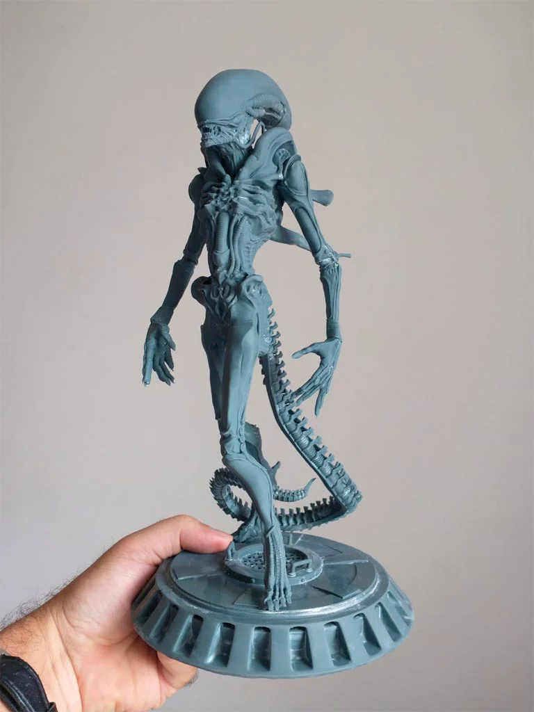 Xenomorfo impresso finalesculpt | Arte | alien, aliens, Arte, boneco, escltura, giger, impressão 3d, xenomorfo