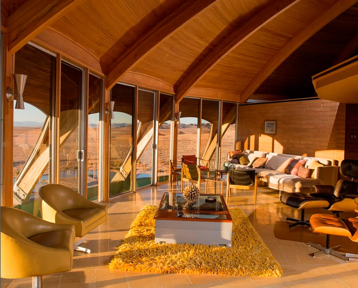 A casa domo no topo do vulcão ssd | Arquitetura | arquitetura, casa, curioso, vulcão