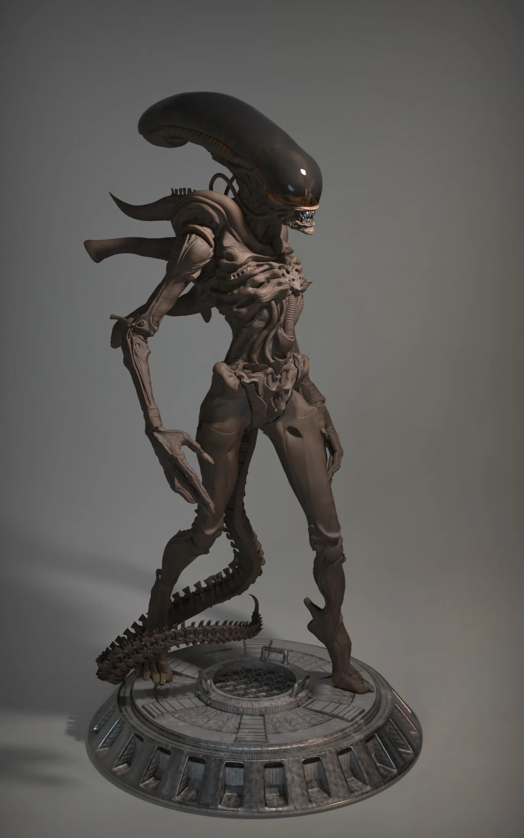 Fazendo o xenomorfo parte 1 xenomorfo boneco.460 | Arte | alien, Arte, escultura, Textos