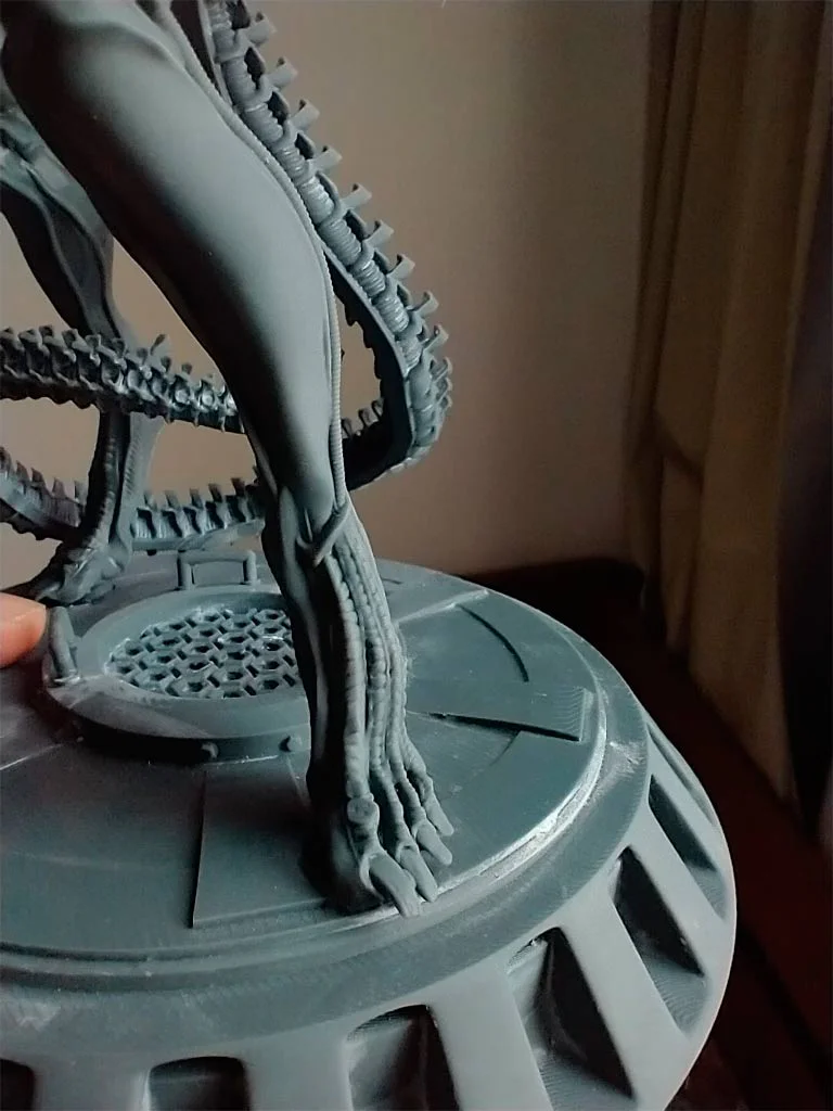 Xenomorfo impresso | Arte | alien, aliens, Arte, boneco, escltura, giger, impressão 3d, xenomorfo