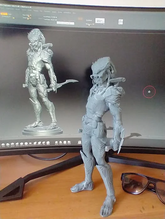 Um predador pra chamar de meu - Parte 2 571231672 25332937472992054 982713511005107925 n | Arte | Arte, bonecos, escultura, miniaturas, predador