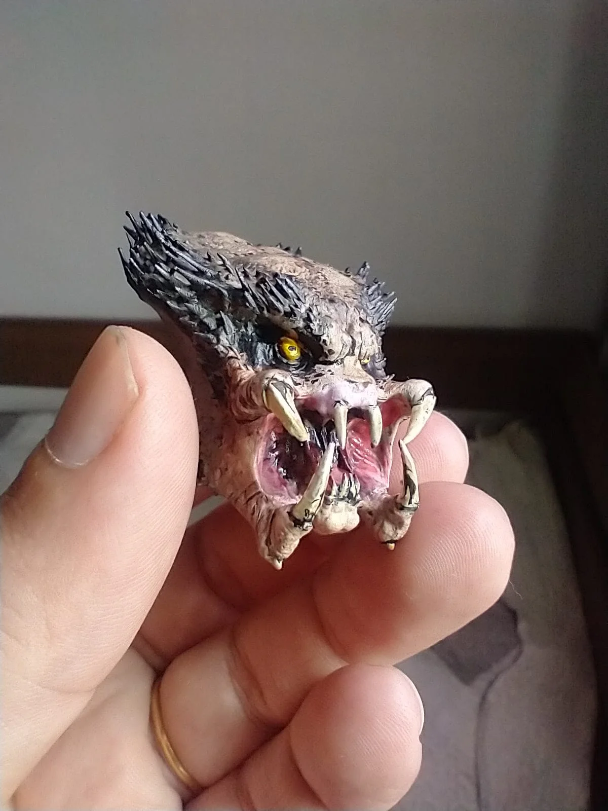 Um predador pra chamar de meu - Parte 2 Imagem do WhatsApp de 2025 10 30 as 09.40.39 ad07101f | Arte | Arte, bonecos, escultura, miniaturas, predador
