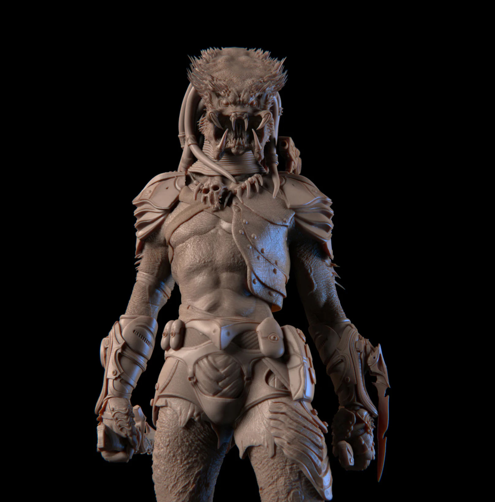 Um predador pra chamar de meu - parte 1 O predador3.465 | Arte | Arte, escultura, esculturam, impressão 3d, monstro, predador