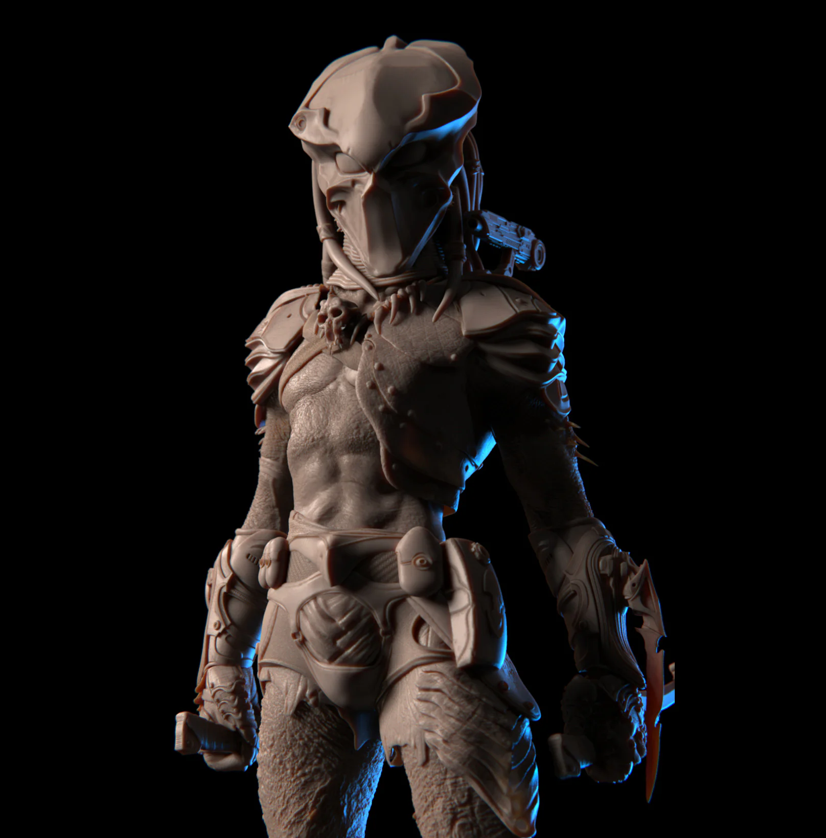 Um predador pra chamar de meu - parte 1 O predador4.466 | Arte | Arte, escultura, esculturam, impressão 3d, monstro, predador
