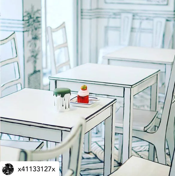 YND 223-14: O café 2d na Coreia CAF7 | Lugares | 2d, café, coréia, Coreia do sul, curioso, preto e branco
