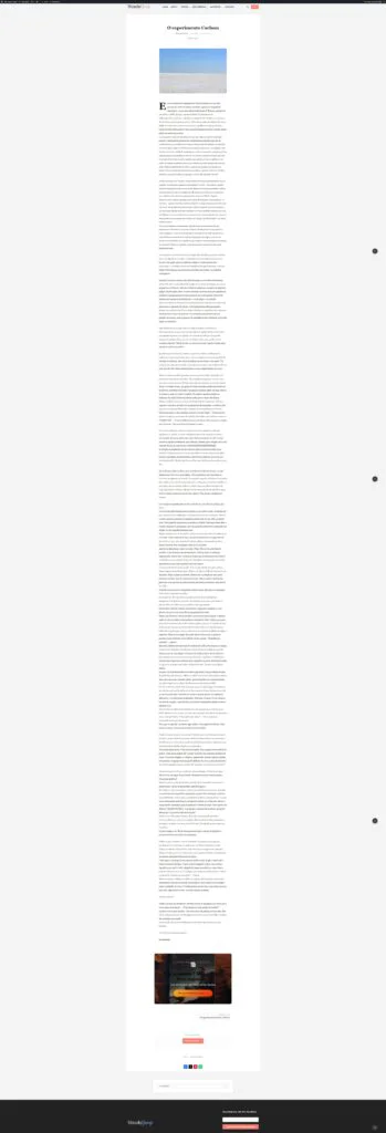Gump Light: Apresentando nosso novo tema wordpress! mundo gump.local O experimento Carlson Mundo Gump fpscreenshot | Mundo gump | mundo gump, tema, Textos, wordpress