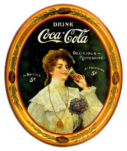 Rótulos vintage da Coca‑Cola coke 005 | Curiosidades | Arte, coca-cola, curiosidades, ilustrações, rótulos