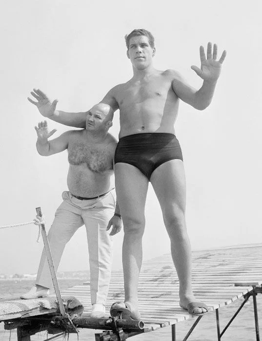 André o gigante colossal aos 17 anos André o gigante colossal aos 17 anos