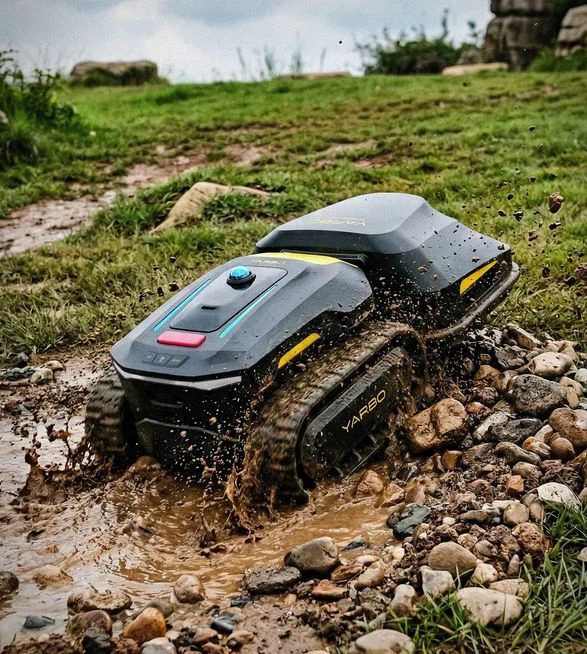 Os robôs jardineiros estão chegando yarbo modular yard robot 4 | Tecnologia | jardim, Robô